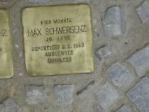 Stolperstein für Max Schwersenz. Copyright: MTS