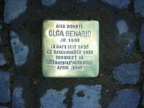 Stolperstein in der Innstraße 24 © Ruben / Museum Neukölln