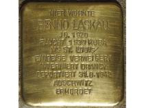 Stolperstein Benno Laskau © H. J. Hupka