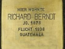 Stolperstein Ruth Rose Berndt Bild: Stolpersteine-Initiative CW, Hupka