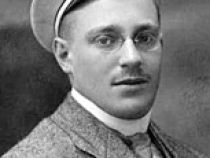 Alfred Beutler als Medizinstudent in Couleur einer nicht-identifizierten Studentenverbindung, undatiertes Photo; Bild: privat