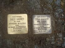 Stolpersteine für Sally und Erna Magner © Koordinierungsstelle Stolpersteine Berlin