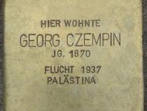 Stolperstein Georg Czempin Bild: Stolpersteine-Initiative CW, Hupka