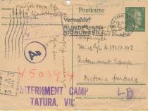 Dehn, Margot, Postkarte vorne © Familienbesitz