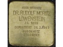 Stolperstein Rudolf Moritz Löwenstein © Stolpersteininitiative - Hupka