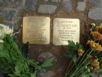 Stolpersteine für Ludwig und Alexander Kain