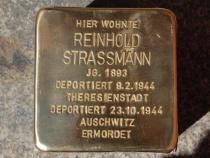 Stolperstein für Reinhold Strassmann Fotorechte: Projekt Stolpersteine Teltow-Zehlendorf
