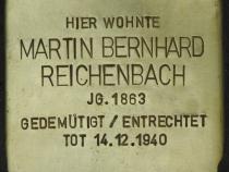 Stolperstein Martin Bernhard Reichenbach © Stolpersteine-Initiative CW, Hupka