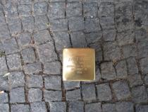 Stolperstein für James Basch. Copyright: MTS