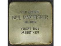 Stolperstein Max Paul Eisner, Bild: Stolpersteine-Initiative CW, Hupka