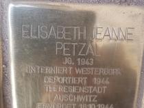 Stolperstein Elisabeth Jeanne Petzal, Foto: Initiative