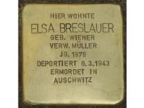 Stolperstein Elsa Breslauer © H.J. Hupka