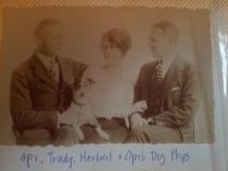 Die Kinder Fanny Putters Erich, Gertrud und Herbert; Foto Familienbesitz