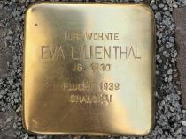 Stolperstein Eva Lilienthal © S. Davids