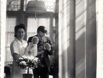 Fanny und Werner Petzal mit Bernhard im Sommer 1941, Foto: Monica Petzal