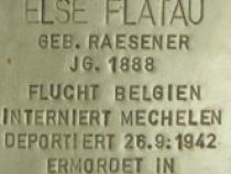 Stolperstein Else Flatau, Foto:H.-J. Hupka, 2014