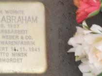 Stolperstein für Kurt Abraham © I. Witte