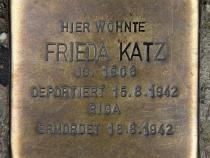 Stolperstein für Frieda Katz © OTFW