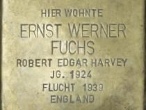 Stolperstein Ernst Werner Fuchs (Bild: Stolpersteine-Initiative CW, Hupka)