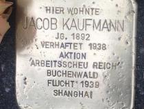 Stolperstein Jakob Kaufmann / © Stolperstein Initiative