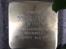 Stolperstein Sophie Pohl, Foto: Initiative Stolpersteine Mitte