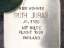 Stolperstein Ruth Juras © Initiative Mitte