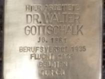 Stolperstein Ernst Daniel Goldschmidt © Initiative Mitte