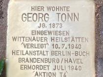 Stolperstein Georg Tonn © Koordinierungsstelle Stolpersteine Berlin