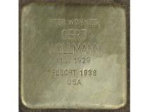 Stolperstein Gerd Wollmann, Foto: H.-J. Hupka