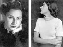 Gerda (links) und Lilli (rechts), dem Buch „Dear Uli“ mit Genehmigung des Verfassers Peter Schweitzer entnommen