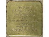 Stolperstein Irene Glaser Bild: H.-J. Hupka