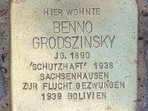 Stolperstein Benno Grodszinsky © OTFW