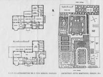 Grundriss des Hauses Messelstraße © Familienbesitz