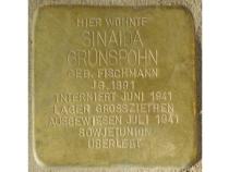 Stolperstein Sinaida Grünspohn Bild: H.-J. Hupka