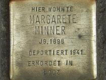 Stolperstein für Margarete Minner