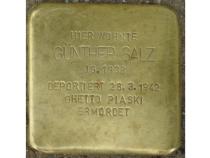 Stolperstein Günther Salz, Foto: H. J. Hupka
