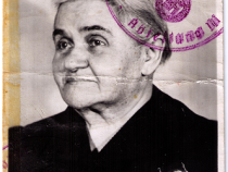 Polizeifoto von Julie Hahn (geb. Schwarz). Bild: Familienbesitz