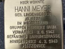 Stolperstein Hanni Meyer © Koordinierungsstelle Stolpersteine Berlin