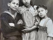 Hans Erich, Irmgard und Gerda  Meyer ca. 1915, Foto: Familienbesitz