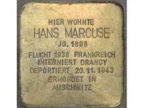 Stolperstein Hans Marcuse, Foto: H. J. Hupka