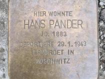 Stolperstein für Hans Pander