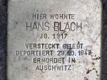 Stolperstein Hans Blach © OTFW