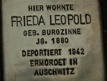 Stolperstein von Frieda Leopold