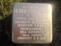 Stolperstein für Heinrich Behrendt (Bild: Projekt-Stolpersteine)