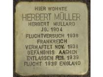 Stolperstein Herbert Müller © H.J. Hupka
