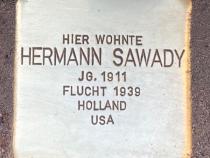 Stolperstein Hermann Sawady © Koordinierungsstelle Stolpersteine Berlin