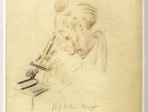 Die im August 1943 in Theresienstadt angefertigte Zeichnung stammt von Max Placek. Bild: Max Placek