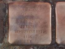 Stolperstein für Oskar Kaufmann