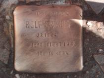 Stolperstein für Rolf Brandt