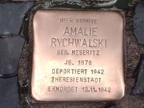 Stolperstein für Amalie Rychwalski
